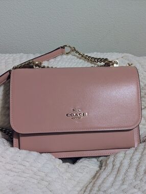 Coach Klare Crossbody In Gold/Pink Petal